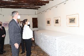 Royals visit the borntown of Francisco de Goya