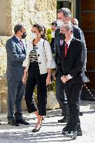 Royals visit the borntown of Francisco de Goya