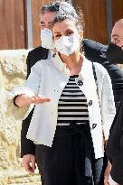 Royals visit the borntown of Francisco de Goya