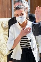 Royals visit the borntown of Francisco de Goya