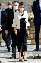 Royals visit the borntown of Francisco de Goya