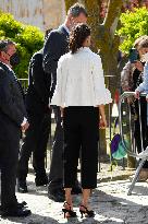 Royals visit the borntown of Francisco de Goya