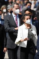 Royals visit the borntown of Francisco de Goya