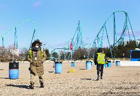Drive-thru COVID-19 mass vaccination site - Canada