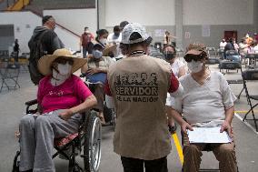 Elderly Get Vaccinated - Mexico