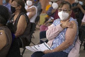 Elderly Get Vaccinated - Mexico