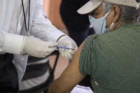 Elderly Get Vaccinated - Mexico