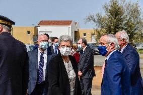 Florence Parly visits the Telerad company - Anglet