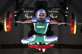 Tokyo Paralympics: Powerlifting