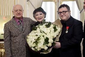 Alber Elbaz honored with the medal of 'Chevalier de la legion d'honneur', Paris