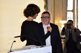 Alber Elbaz Receives The Legion d'Honneur - Paris