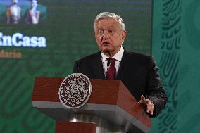 President Lopez Obrador Briefing - Mexico