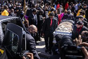 Hundreds Attend Funeral Services For Daunte Wright - Minneapolis