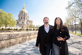 Prince Joachim Murat And Wife Portrait - Paris