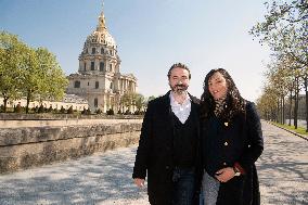 Prince Joachim Murat And Wife Portrait - Paris