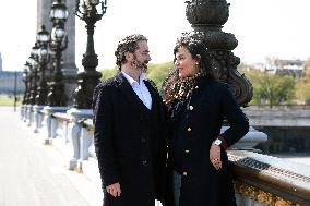 Prince Joachim Murat And Wife Portrait - Paris