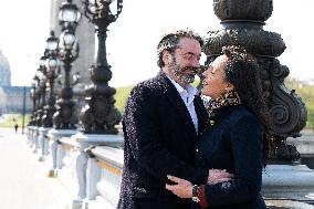 Prince Joachim Murat And Wife Portrait - Paris