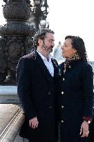 Prince Joachim Murat And Wife Portrait - Paris