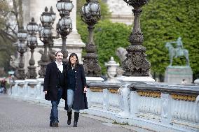 Prince Joachim Murat And Wife Portrait - Paris