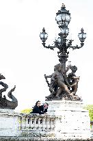 Prince Joachim Murat And Wife Portrait - Paris