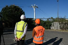 Jean Castex visits Teleo site - Toulouse