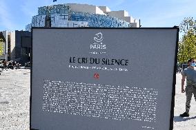 Exhibition Le Cri du silence by Antoine Agoudjian in Bastille