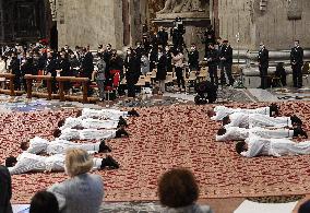 Pope Francis ordains 9 new priests - Vatican