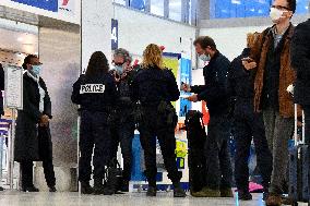 Police Control At Orly Airport - Paris