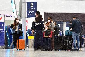 Police Control At Orly Airport - Paris