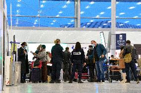 Police Control At Orly Airport - Paris