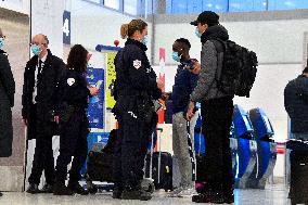 Police Control At Orly Airport - Paris