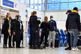 Police Control At Orly Airport - Paris