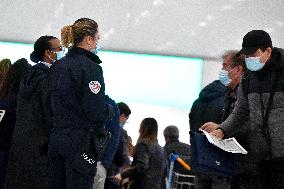 Police Control At Orly Airport - Paris