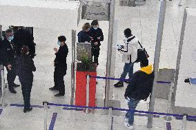 Police Control At Orly Airport - Paris