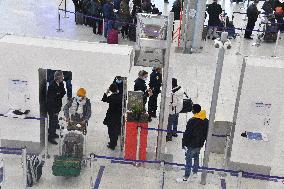 Police Control At Orly Airport - Paris