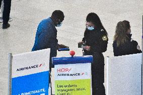 Police Control At Orly Airport - Paris