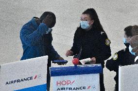 Police Control At Orly Airport - Paris