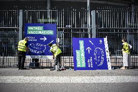 Stade de France stadium - vaccination center - Paris