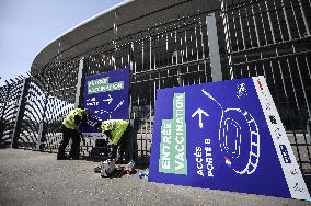 Stade de France stadium - vaccination center - Paris