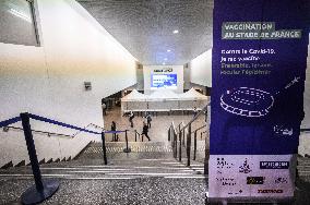 Stade de France stadium - vaccination center - Paris