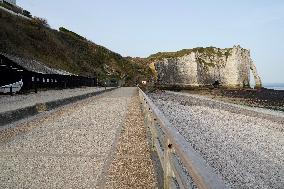 Tourist Town Etretat Deserted Amid Pandemic - France