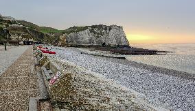 Tourist Town Etretat Deserted Amid Pandemic - France