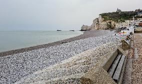 Tourist Town Etretat Deserted Amid Pandemic - France