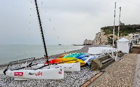 Tourist Town Etretat Deserted Amid Pandemic - France