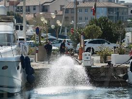 The Port Of Antibes - France