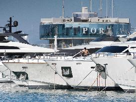 The Port Of Antibes - France