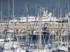 The Port Of Antibes - France