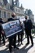 Entertainment workers demonstrate - Paris