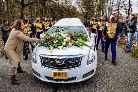 Funeral of Bibian Mentel - Netherlands