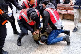 Violent police response to Bogazici University protest - Istanbul